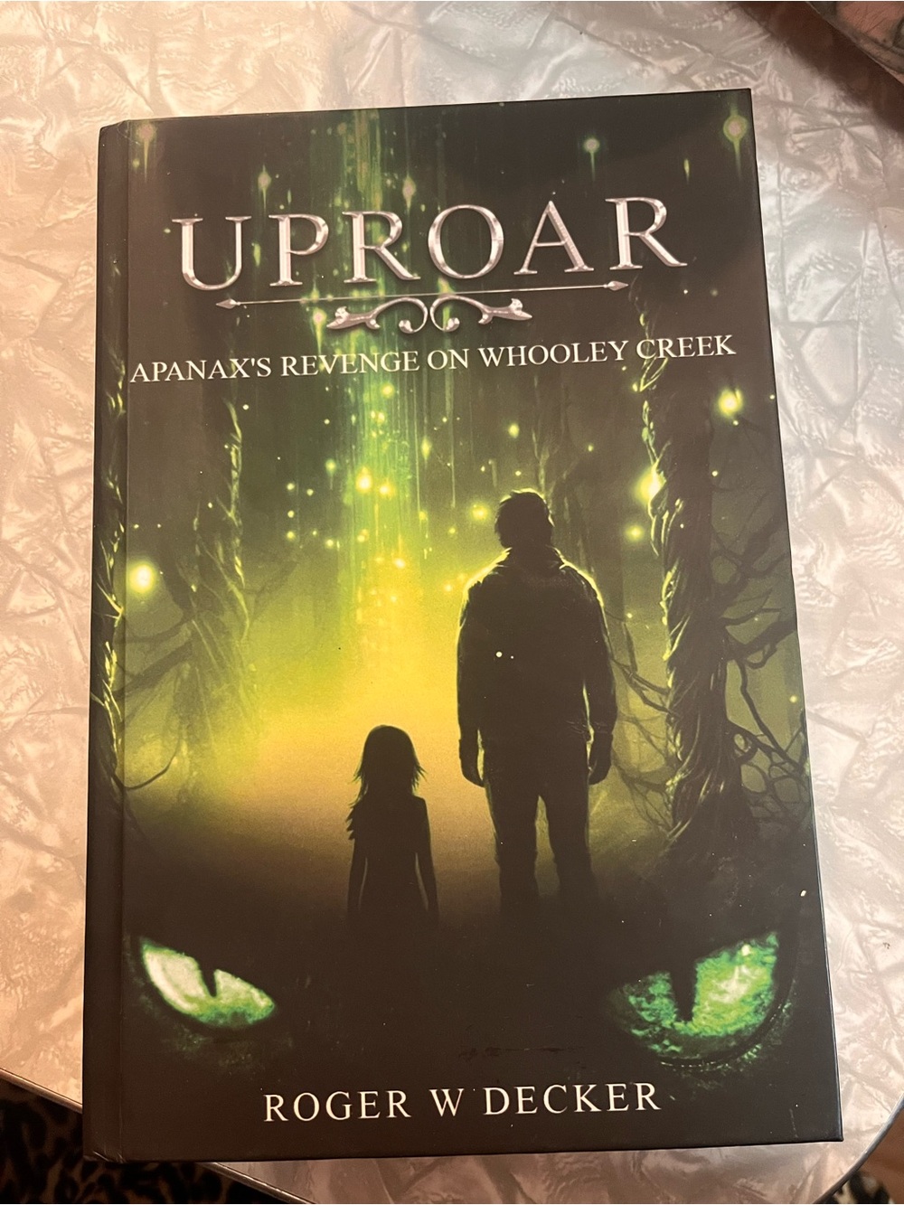 Uproar by Roger W Decker - Green Cover Hardcover SIGNED